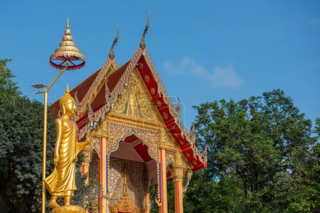 Téléchargez les photos : The Wat Rachayana Banphot near the City of Hua Hin in the Province of Prachuap Khiri Khan in Thailand,  Thailand, Hua Hin, December, 2022 - en image libre de droit