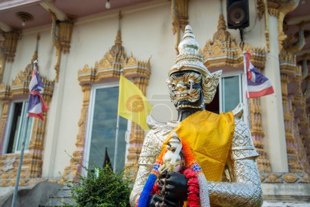 Photo for The Wat Khao Noi near the City of Hua Hin in the Province of Prachuap Khiri Khan in Thailand,  Thailand, Hua Hin, December, 2022 - Royalty Free Image