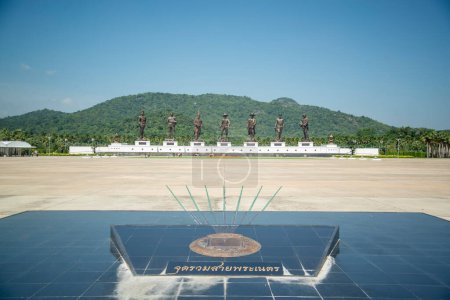 Foto de The 7 King Rajabhakti Park near the City of Hua Hin in the Province of Prachuap Khiri Khan in Thailand,  Thailand, Hua Hin, December, 2022 - Imagen libre de derechos