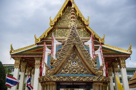 the Wat Chong Lom in the city and Province of Ratchaburi in Thailand,  Thailand, Ratchaburi, November, 14, 2023