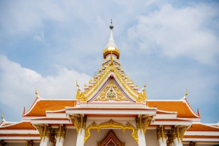 Wat Thammasala dans la ville Nakhom Pathom dans la province de Nakhon Pathom en Thaïlande. Thaïlande, Nakhon Pathom, 10 novembre 2023