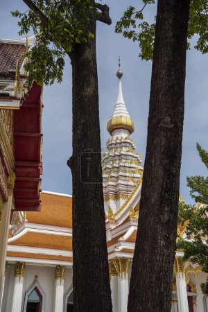 Photo for Wat Thammasala in the city Nakhom Pathom in the Province Nakhon Pathom in Thailand.  Thailand, Nakhon Pathom, November 10, 2023 - Royalty Free Image