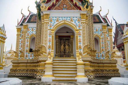 Wat Klang Bang Kaeo in Tambon Nakhon Chaisi Village near city and Province Nakhon Pathom in Thailand at November 11, 2023.