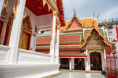 Photo for The Chai Chana Songkhram in China Town in the city of Bangkok in Thailand.  Thailand, Bangkok, November, 8, 2023 - Royalty Free Image