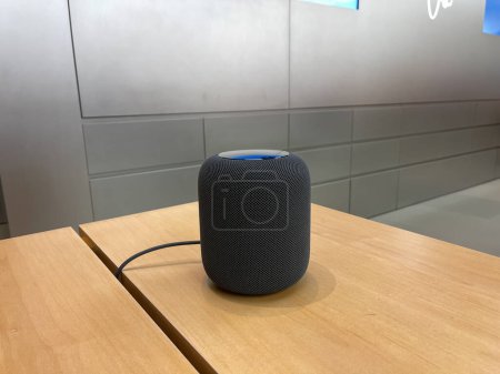 Photo for Orlando, FL USA- November 20, 2020: A HomePod Speaker at an Apple store. - Royalty Free Image