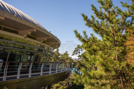 Photo for Nurimaru APEC House in Busan South Korea where APEC Summit was held in 2005 on 19 October 2022 - Royalty Free Image