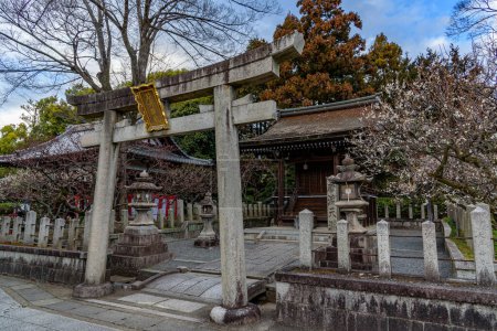 Santuario sintoísta Jonangu del período Heian en el sur de Kioto Kansai región de Japón