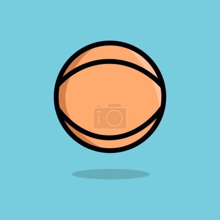 Illustration for Ball vector icon illustration - Royalty Free Image