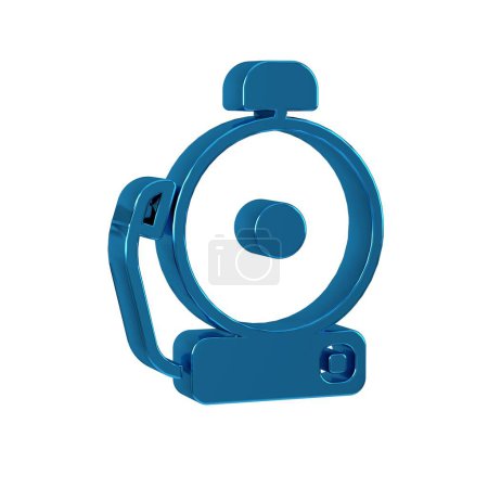 Téléchargez les photos : Sonnerie bleue icône de cloche d'alarme isolé sur fond transparent. Symbole d'alarme, cloche de service, panneau de cloche, symbole de notification. . - en image libre de droit