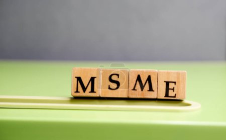 MSME or Ministry of Micro, Small and Medium Enterprises concept.