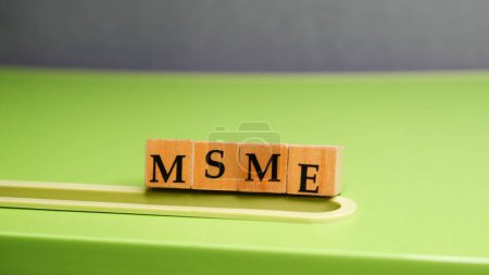 MSME or Ministry of Micro, Small and Medium Enterprises concept.