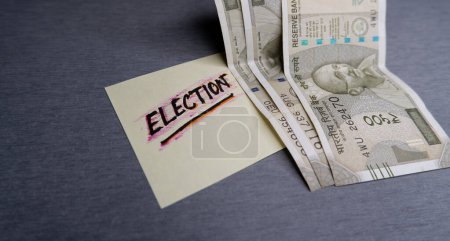 Kolkata, India de fecha 17.03.2024, concepto de voto ilegal o elección o compra de votos.