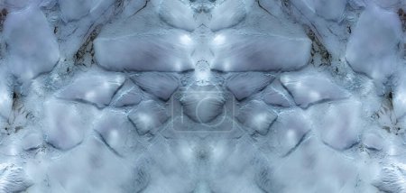 Téléchargez les photos : Cimetière de l'Atlantide, photographies abstraites symétriques des régions gelées de la terre depuis les airs, surréalisme abstrait, - en image libre de droit