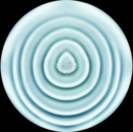 Téléchargez les photos : Mandala goutte d'eau, cercles d'eau, eau centrifuge, mandala pour la méditation, arrêt du dialogue interne, composition abstraite circulaire - en image libre de droit