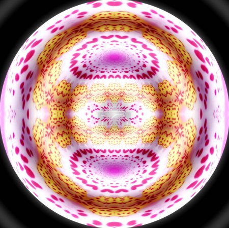 Téléchargez les photos : Mandala de couleur, de joie, de contraste, de gammes, mandala de méditation, arrêt du dialogue interne, composition abstraite circulaire - en image libre de droit