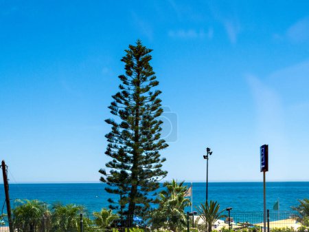 Photo for Approaching Fuengirola from the Airport in Malaga. - Royalty Free Image