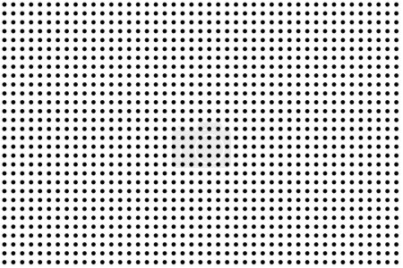 Photo for Seamless Large Texture of polka black dot pattern on white abstract background with circles. Suitable for textile, packaging, postcards, Wallpapers, banners. Colorful Christmas material for gifts - Royalty Free Image