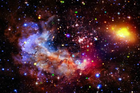 Téléchargez les photos : Galaxie et poussière d'étoiles. Les éléments de cette image fournis par la NASA - en image libre de droit
