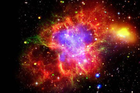 Photo for Cosmic galaxy background. Stars and cosmic gas.The elements of this image furnished by NASA - Royalty Free Image
