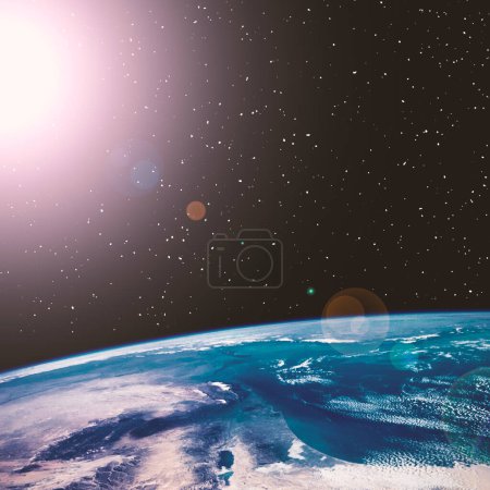 Photo for Marvelous sunrise. The elements of this image furnished by NASA - Royalty Free Image