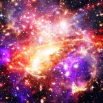 Highly detailed epic galaxy and stars. The elements of this image furnished by NASA