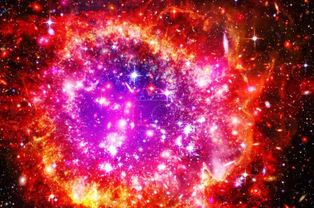 Téléchargez les photos : Fascinante galaxie avec des étoiles. Les éléments de cette image fournis par la NASA - en image libre de droit