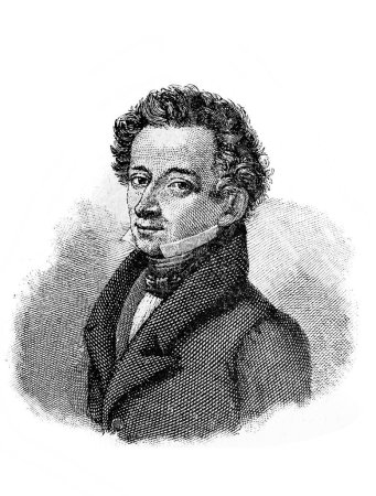 Giacomo Leopardi was an Italian philosopher, poet, essayist, and philologist in the old book the History essays, by V.M. Friche, 1908, Moscow