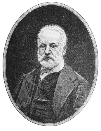 Victor Hugo was a French poet, novelist, essayist, playwright, and dramatist in the old book the History essays, by P. Kogan, 1911, Moscow, vol. 7