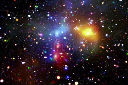 Téléchargez les photos : Galaxie et étoiles. Les éléments de cette image fournis par la NASA - en image libre de droit