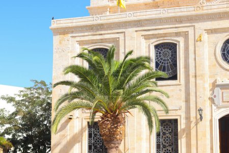 die Kirche des Agios titos im Zentrum von Heraklion. Beton, Griechenland