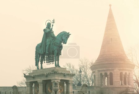 Photo for Statue of Saint Stephen in Budapest,Hungary. High quality photo - Royalty Free Image
