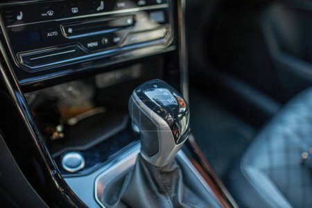 Photo for Detail of automatic gearbox in modern car. High quality photo - Royalty Free Image