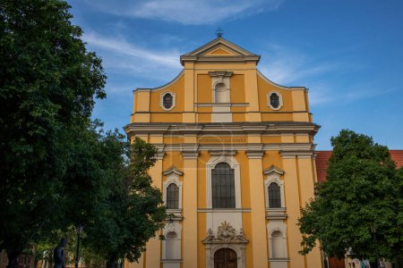 Franciscan Church in Szolnok, Hungary. High quality photo