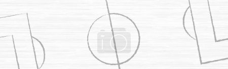 Ilustración de Tácticas de fútbol y fútbol dibujadas con tiza, marcador en una pizarra panorámica de madera blanca - Ilustración vectorial - Imagen libre de derechos