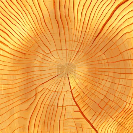 Ilustración de Textura realista del árbol verde más alto del mundo, hecho en los Estados Unidos - Ilustración vectorial - Imagen libre de derechos
