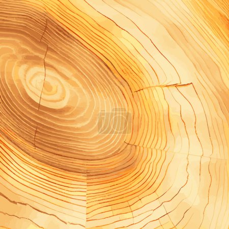 Realistische Textur des höchsten grünen Baumes der Welt, hergestellt in den USA - Vektor-Illustration