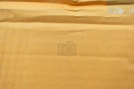 Photo for Brown cardboard box, paper texture background - Royalty Free Image