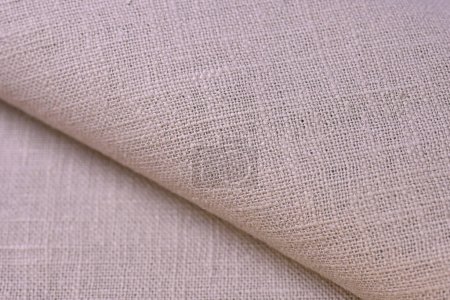 braun Hanf Viskose Naturgewebe Tuch, Sacktuch raue Textur der Textilmode abstrakten Hintergrund