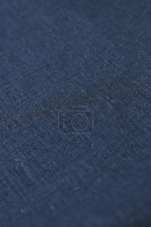 schwarzer Hanf Viskose Naturstoff Tuchfarbe, Sacktuch raue Textur der Textilmode abstrakten Hintergrund