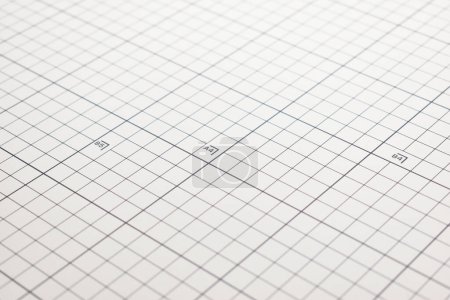 fondo de tablero de estera de corte gris con línea y escala patrón de guía de medición para el diseño de arte de objeto, equipo de herramientas de trabajo artesanal bricolaje