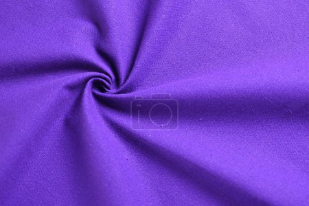 Foto de Color de textura de algodón violeta de la industria textil de la tela, imagen abstracta para el fondo de diseño de tela de moda - Imagen libre de derechos