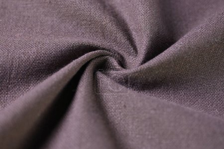 Foto de Color de textura de algodón marrón oscuro de la industria textil de la tela, imagen abstracta para el fondo de diseño de tela de moda - Imagen libre de derechos