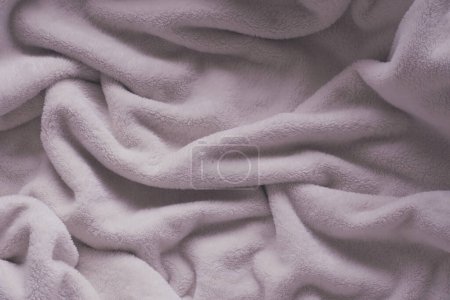 Foto de Rosa suave mullido manta textil - Imagen libre de derechos