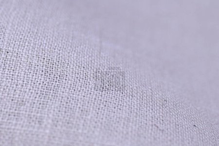 Foto de Cáñamo beige viscosa tela natural tela color; saco textura áspera de fondo abstracto moda textil - Imagen libre de derechos