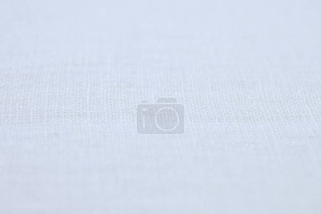 Foto de Blanco crema cáñamo viscosa tela natural tela color, saco textura áspera del fondo abstracto de la moda textil - Imagen libre de derechos