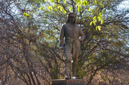 Photo for David Livingstone monument near the Victoria Falls - Royalty Free Image