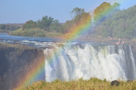 Photo for Panoramic view of the Victoria falls, Zimbabwe - Royalty Free Image