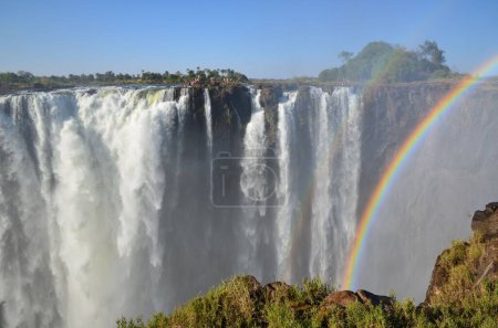 Photo for Panoramic view of the Victoria falls, Zimbabwe - Royalty Free Image
