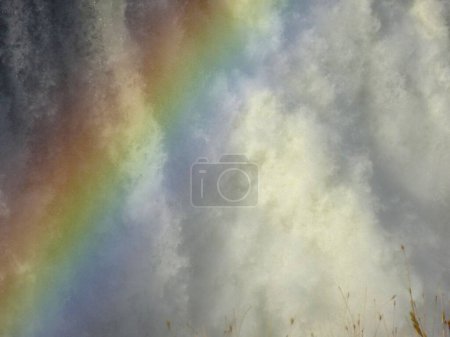 Photo for Rainbow at the Victoria Falls, Zimbabwe - Royalty Free Image