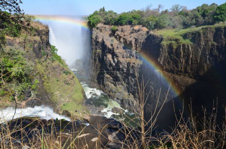 Photo for Beautiful view of the Victoria Falls, Zimbabwe - Royalty Free Image